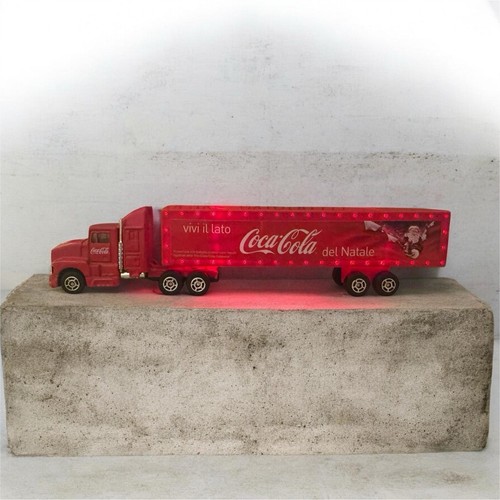 Coca cola camion rosso con - camion,