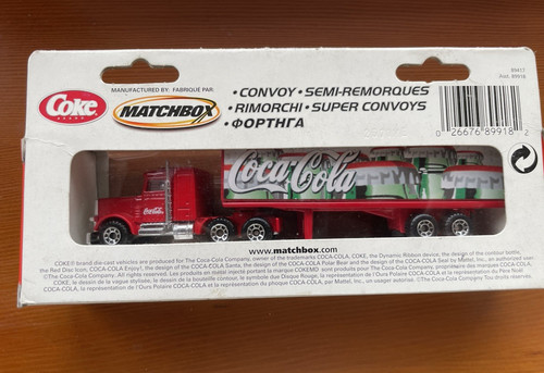 Coca cola modellino camion - coca,