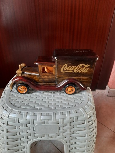 Camion coca cola - cola, legno